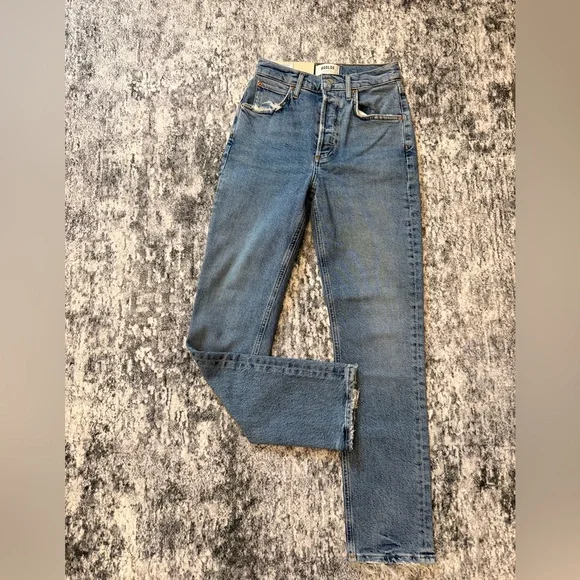 Agolde Riley Long Jeans - Picture 2 of 7